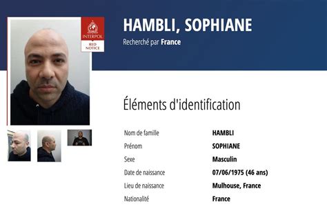 sofiane hambli origine|Le baron français de la drogue Sofiane Hambli arrêté。